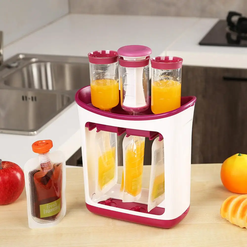 Прямая поставка Еда чайник Squeeze станция органические для новорожденных