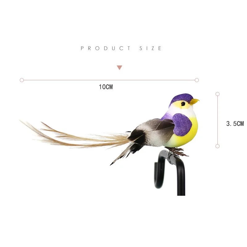 Artificial Foam Birds Garden Accessories Simulation Feather Ornament Decoration Model Fake Animal Creative Tree Branch Decor DIY
Artificial Foam Birds Garden Accessories Simulation Feather Ornament Decoration Model Fake Animal Creative Tree Branch Decor DIY