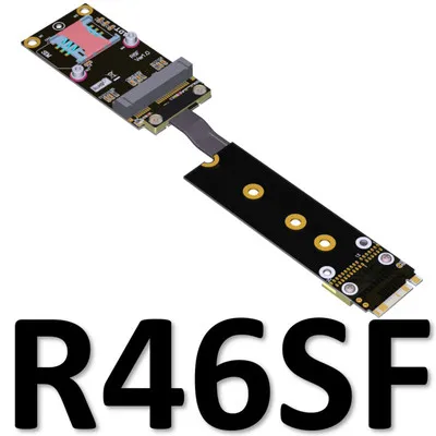mPCIe wireless network card extension cable M.2 NVMe M-key converter mini pcie Mini pci-e to ngff NVME Adapter
mPCIe wireless network card extension cable M.2 NVMe M-key converter mini pcie Mini pci-e to ngff NVME Adapter