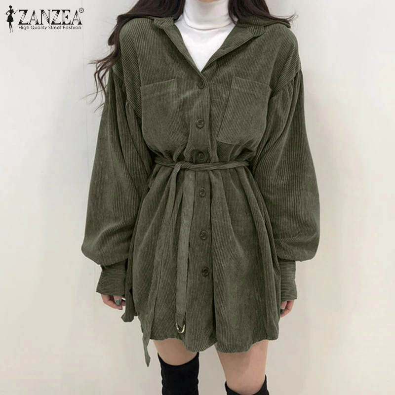 Vintage Long Sleeve Robe ZANZEA Stylish Women Autumn Sundress Solid Long Dress Femme Vestidos Party Holiday Robe Oversized Dress
Vintage Long Sleeve Robe ZANZEA Stylish Women Autumn Sundress Solid Long Dress Femme Vestidos Party Holiday Robe Oversized Dress