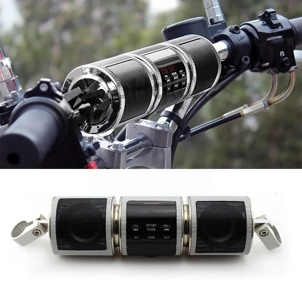 Водонепроницаемый MP3-плеер MT487 Moto, музыкальный плеер 12 В, FM радио, с мотором Bluetooth, стерео, светодиодный дисплей для мотоцикла, модель D9O2
Водонепроницаемый MP3-плеер MT487 Moto, музыкальный плеер 12 В, FM радио, с мотором Bluetooth, стерео, светодиодный дисплей для мотоцикла, модель D9O2