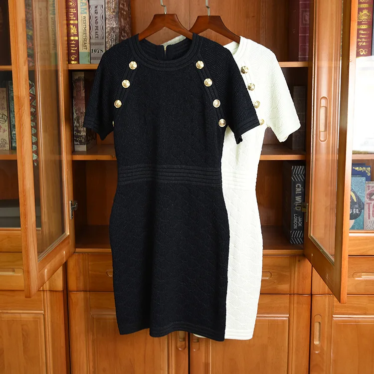 2020 Autumn Women elegant short sleeves Knit dress High quality 50% Wool knitted dress C192
2020 Autumn Women elegant short sleeves Knit dress High quality 50% Wool knitted dress C192