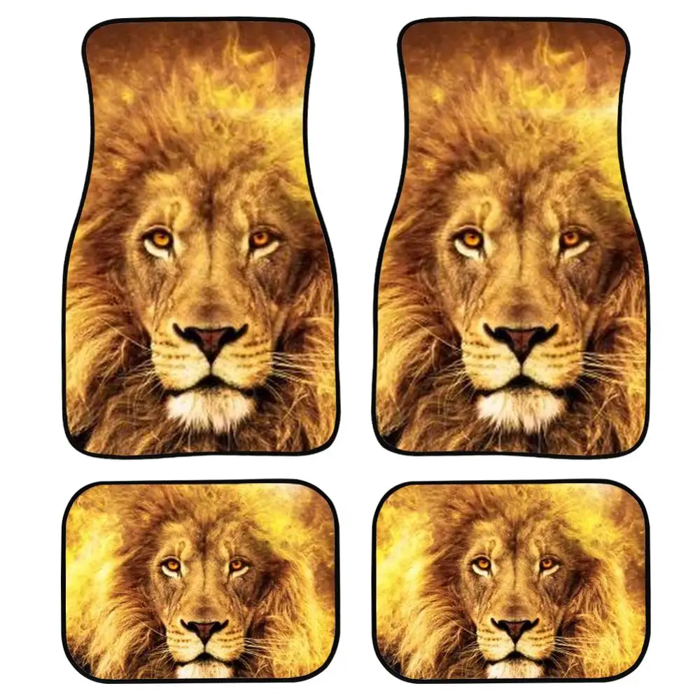 INSTANTARTS Cool 3D Animal Lion Pattern Car Floor Mats for Men Boys Set of 4 Carpet Car SUV Truck Floor Mats Anti-slip Washable
INSTANTARTS Cool 3D Animal Lion Pattern Car Floor Mats for Men Boys Set of 4 Carpet Car SUV Truck Floor Mats Anti-slip Washable