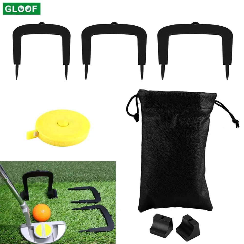 Golf Putter Goal, Golf Putting Target Aluminum Alloy Golf Putting Aim Gate Golf Target Kit 3 Doors with 2 Base, Storage Pouch 
Golf Putter Goal, Golf Putting Target Aluminum Alloy Golf Putting Aim Gate Golf Target Kit 3 Doors with 2 Base, Storage Pouch