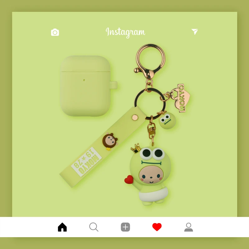 Cartoon Case For Airpods Pro Soft Slim Silicone Charging Cover Shockproof Case With Cute Monkey Keychain For Airpods 1 2
Cartoon Case For Airpods Pro Soft Slim Silicone Charging Cover Shockproof Case With Cute Monkey Keychain For Airpods 1 2