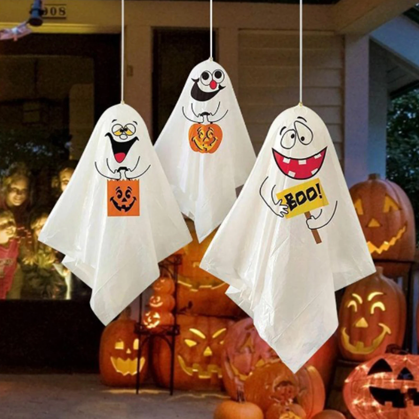 3pcs Mini Fabric Halloween Hanging Ghost Finger Dolls Funny Cake Card Pumpkin Monster Holiday Party Props Indoor Outdoor Decor 
3pcs Mini Fabric Halloween Hanging Ghost Finger Dolls Funny Cake Card Pumpkin Monster Holiday Party Props Indoor Outdoor Decor