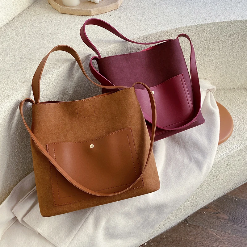 Messenger bag Women Bucket Shoulder Bag large capacity vintage Matte PU Leather lady handbag Luxury Designer bolsos mujer Black
Messenger bag Women Bucket Shoulder Bag large capacity vintage Matte PU Leather lady handbag Luxury Designer bolsos mujer Black