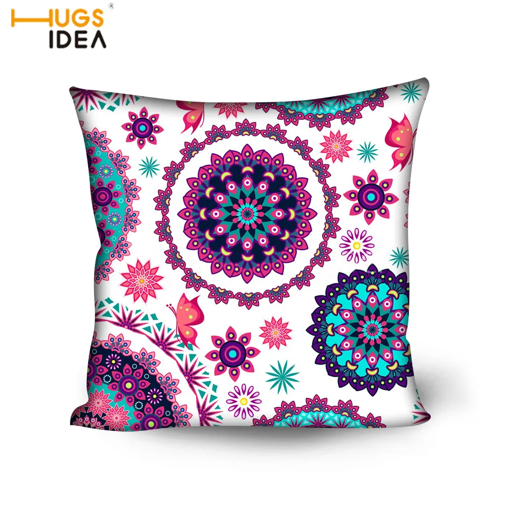 HUGSIDEA Colorful Mandala Flower Pattern Print Pillow Case Soft Comfortable Car Decorative Throw Pillows Case Size 45x45CM
HUGSIDEA Colorful Mandala Flower Pattern Print Pillow Case Soft Comfortable Car Decorative Throw Pillows Case Size 45x45CM