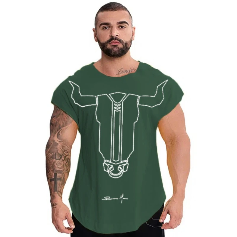 New Fashion Men T Shirt Brand Fitness Bodybuilding Shirt Men Fitness Sleeveless Vest Cotton Singlets Brand Muscle Shirt
New Fashion Men T Shirt Brand Fitness Bodybuilding Shirt Men Fitness Sleeveless Vest Cotton Singlets Brand Muscle Shirt