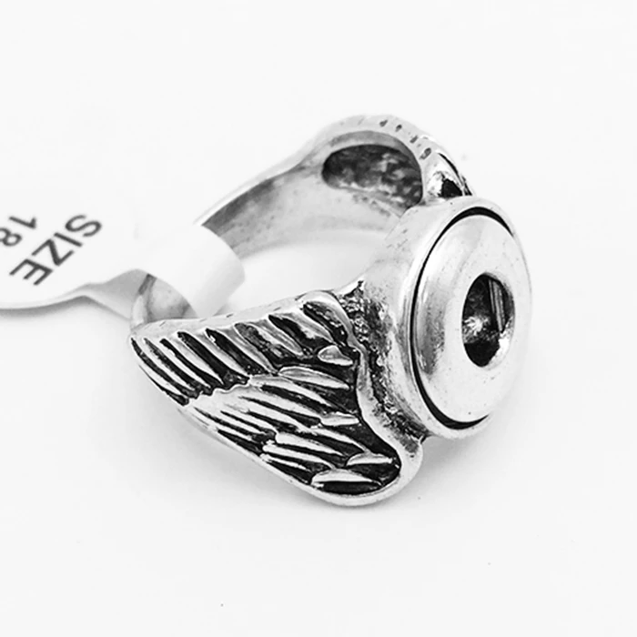 Винтажное кольцо с застежкой в виде крыла 12 мм Ювелирные изделия своими руками
