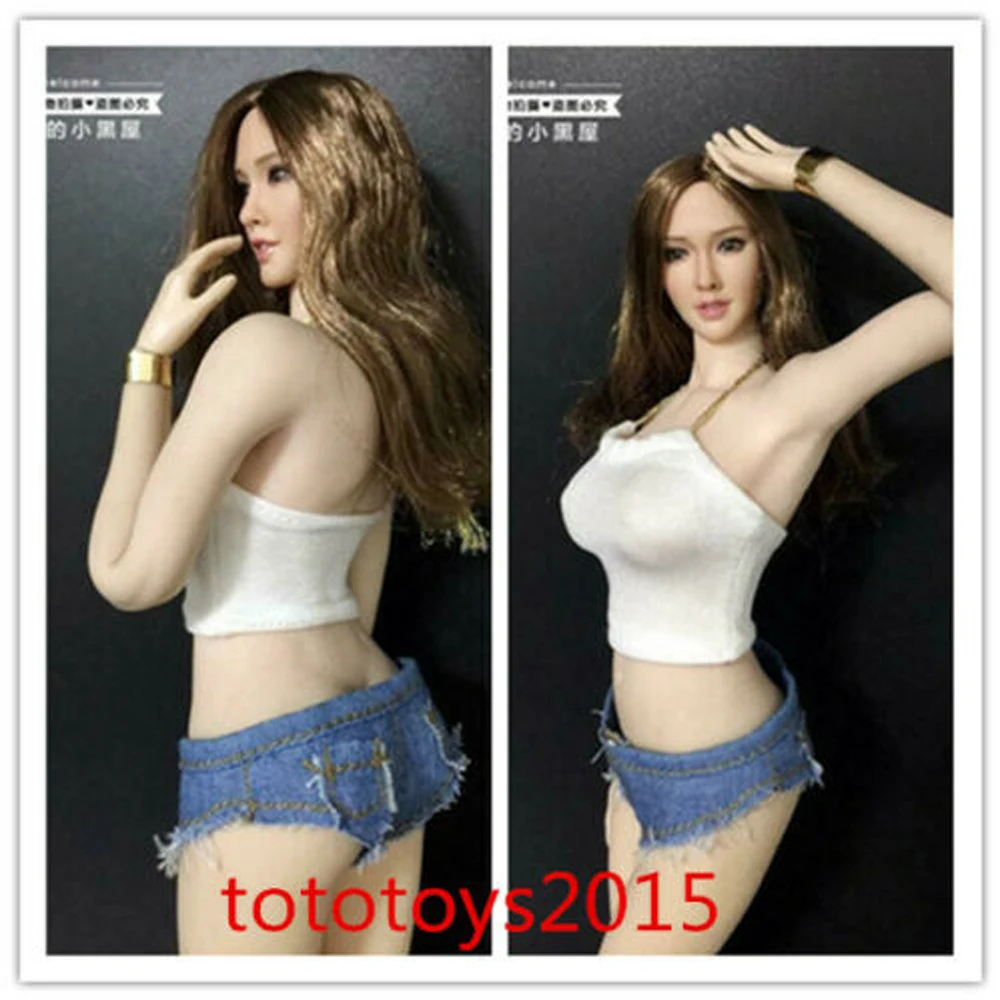 1/6 Sexy Female Sling Wrapped Chest Hot Pants Suit Fit 12'' PH TBL Action Figure Dolls
1/6 Sexy Female Sling Wrapped Chest Hot Pants Suit Fit 12'' PH TBL Action Figure Dolls
