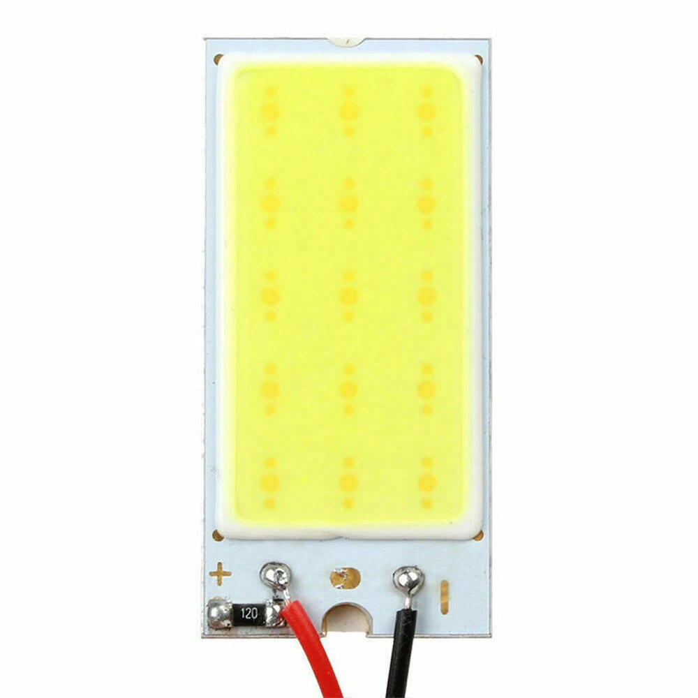 5/10pcs White COB 18 LED Plate Car Interior Dome Light Bulb T10 Festoon 12V Decorative Lights Led Auto Interior Reading Lamp CSV
5/10pcs White COB 18 LED Plate Car Interior Dome Light Bulb T10 Festoon 12V Decorative Lights Led Auto Interior Reading Lamp CSV