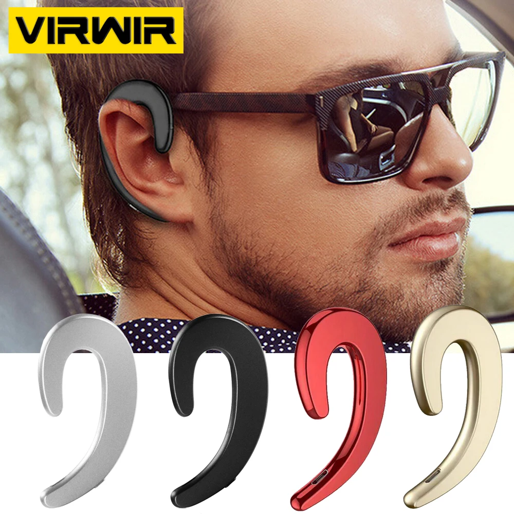 Ear Hook Bone Conduction Bluetooth phone Headset Wireless Handsfree Earphone Women Men Sport Waterproof Music Headphone With Mic
Ear Hook Bone Conduction Bluetooth phone Headset Wireless Handsfree Earphone Women Men Sport Waterproof Music Headphone With Mic