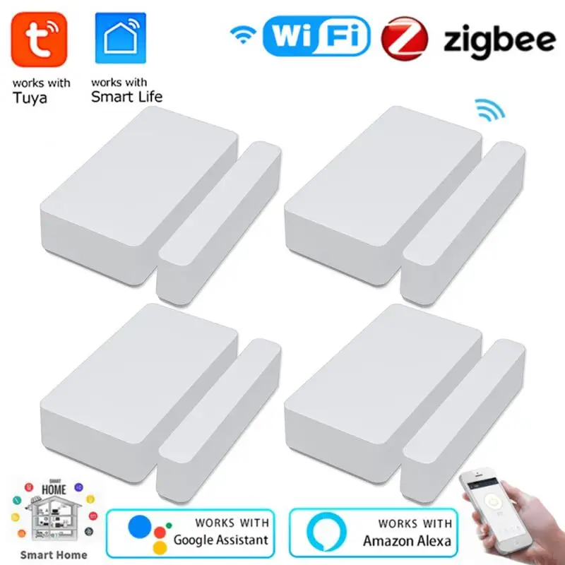 Умные детекторы открытой/закрытой двери Tuya ZigBee, оповещения с Wi-Fi и приложением, звуковая сигнализация безопасности с Alexa Google
Умные детекторы открытой/закрытой двери Tuya ZigBee, оповещения с Wi-Fi и приложением, звуковая сигнализация безопасности с Alexa Google