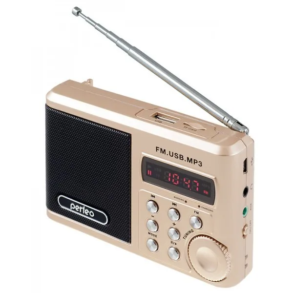 Аудиосистема мини PERFEO Sound Ranger SV922AU USB-audio (золотистый) | Электроника