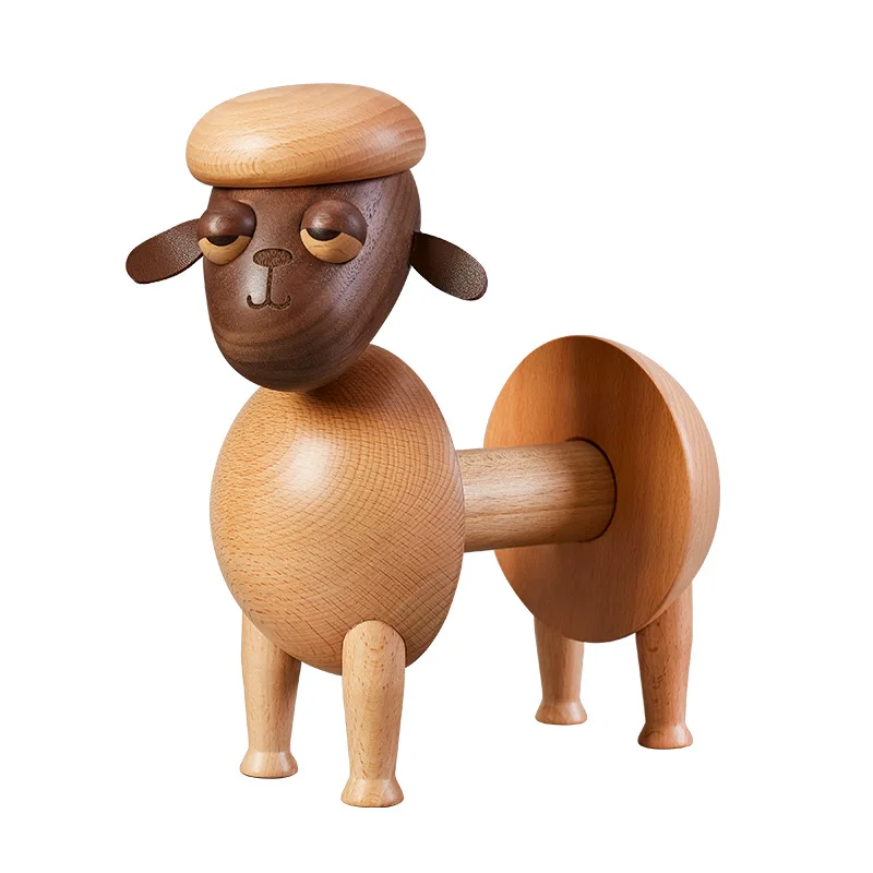 The New Solid Wood Small Sheep Tissue Box Living Room Creative Home Desktop Decoration Kitchen Tissue Rack Home Decoration
The New Solid Wood Small Sheep Tissue Box Living Room Creative Home Desktop Decoration Kitchen Tissue Rack Home Decoration