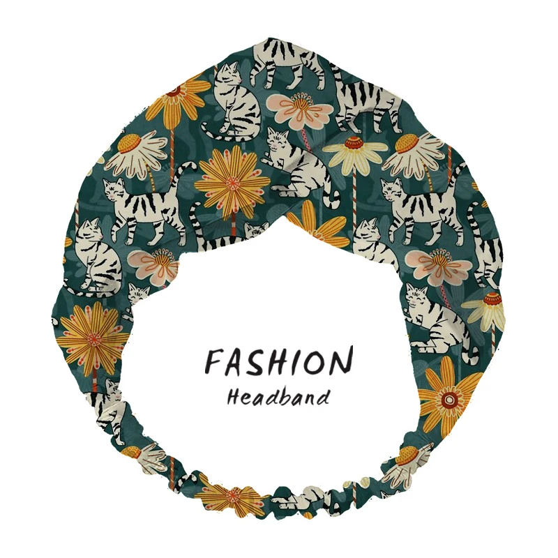 2020 Summer Women Hair Accessories Daisy Cats Navy Print Headbands Vintage Cross Elastic Women Hair Bands Hair Scrunchies
2020 Summer Women Hair Accessories Daisy Cats Navy Print Headbands Vintage Cross Elastic Women Hair Bands Hair Scrunchies