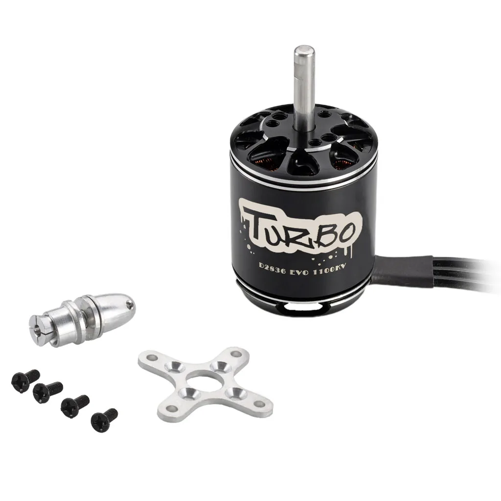 Радиоуправляемый бесщеточный двигатель FLASHHOBBY D2836EVO 2217 750KV 850KV 1100KV 1450KV для