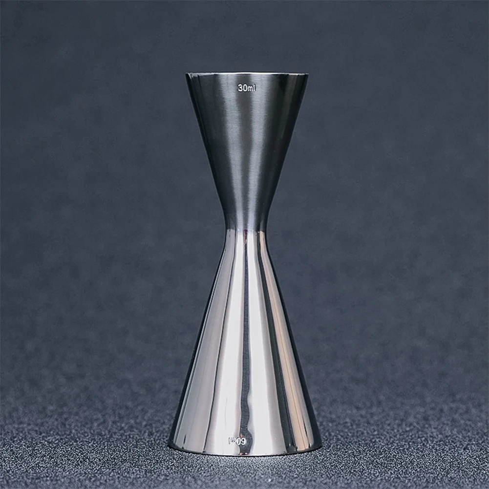 30ml 60ml Cocktail Bartending Slim Party Professional Double Head Tool Home Stainless Steel Measuring Cup Bar Jigger With Scale
30ml 60ml Cocktail Bartending Slim Party Professional Double Head Tool Home Stainless Steel Measuring Cup Bar Jigger With Scale