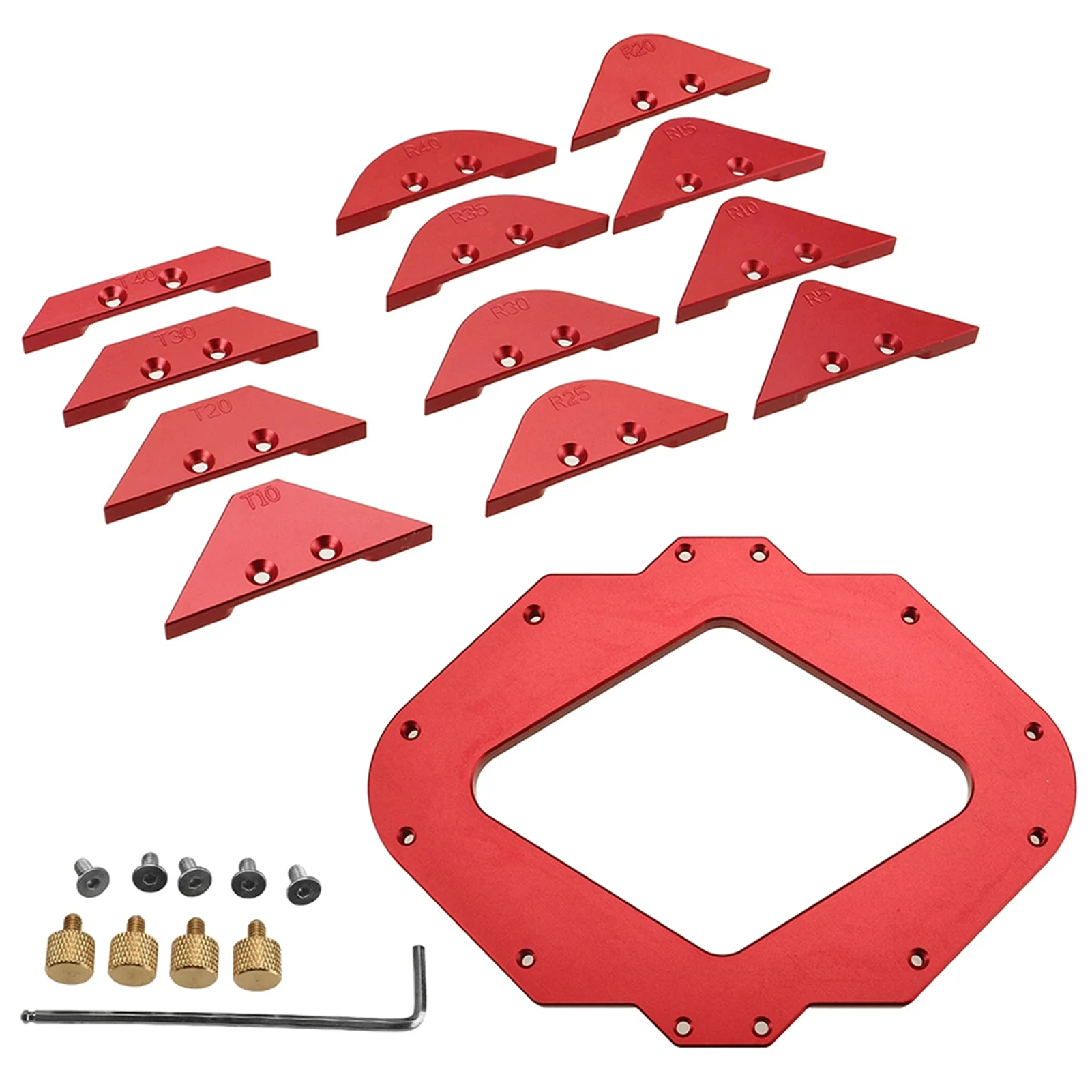 13pcs Beginners Multifunction Round Beveled Portable Home Radius Profile Template Kit Trimming Machine DIY Hand Tools
13pcs Beginners Multifunction Round Beveled Portable Home Radius Profile Template Kit Trimming Machine DIY Hand Tools