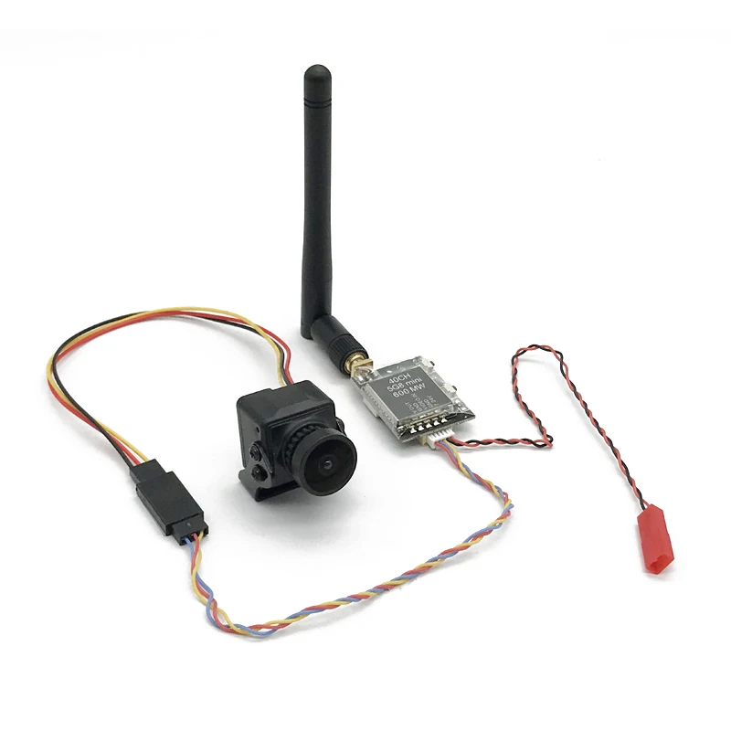 Простая в использовании система 5 8G FPV 40CH 600 мВт видеопередатчик и CMOS 1200TVL камера