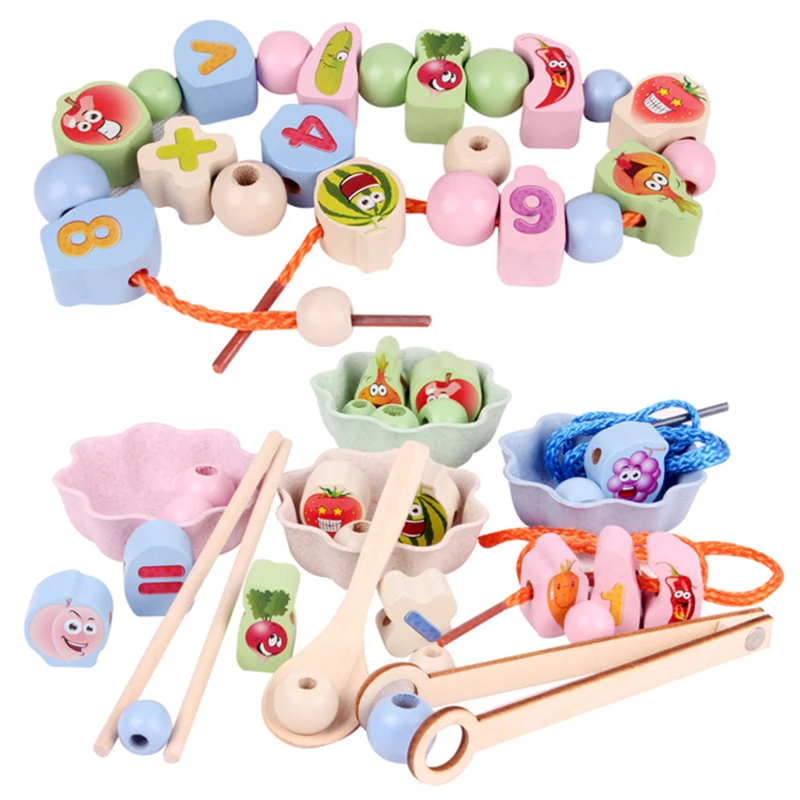 Children String Bead Clip Bead Game Montessori Toys Set Color Matching Threading Game Educational Wooden Toy Fine Motor Training
Children String Bead Clip Bead Game Montessori Toys Set Color Matching Threading Game Educational Wooden Toy Fine Motor Training