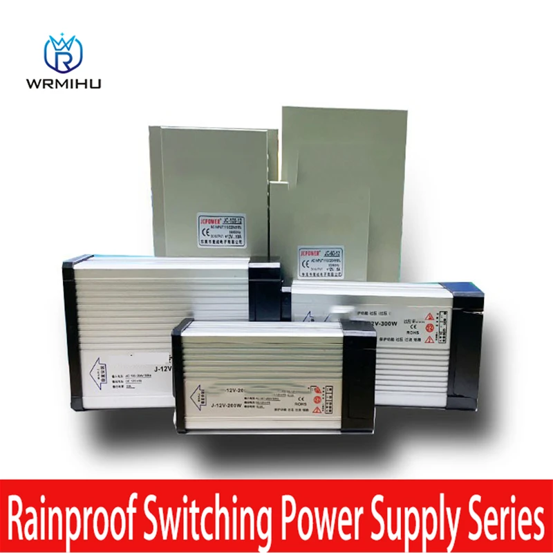 Rainproof Outdoor Switch Power Supply DC 5V 12V 24V LED Driver Adapter Lighting Transformers 40A 60A 5A 10A 12.5A 15A 16.5A 30A
Rainproof Outdoor Switch Power Supply DC 5V 12V 24V LED Driver Adapter Lighting Transformers 40A 60A 5A 10A 12.5A 15A 16.5A 30A