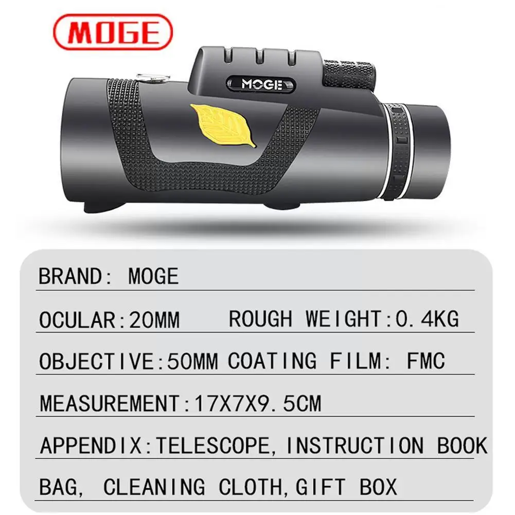 Spotting Scope Long Range Large EyepieceTelescope For Target Shooting with Tripod Desktop Archery P4N4
Spotting Scope Long Range Large EyepieceTelescope For Target Shooting with Tripod Desktop Archery P4N4