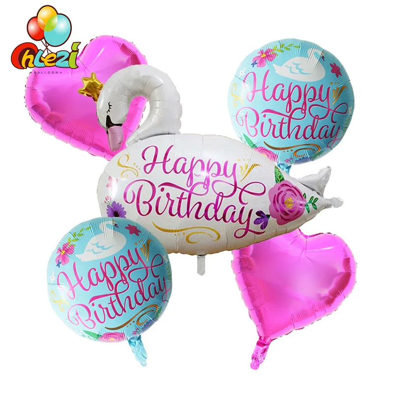 5pcs White Swan Balloons 18inch Birthday Swan Round Heart Helium Ballon Happy Birthday Party Decorations Kids Toys Baby Shower
5pcs White Swan Balloons 18inch Birthday Swan Round Heart Helium Ballon Happy Birthday Party Decorations Kids Toys Baby Shower