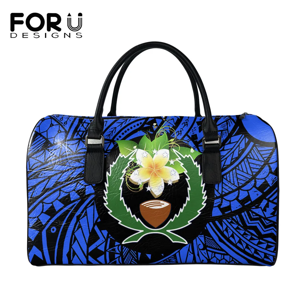 FORUDESIGNS Women's Duffel Bag 2021 Fashion Polynesian Tribe And Pohnpei Printing PU Waterproof Travel Bags Luggage Pouch Mujer
FORUDESIGNS Women's Duffel Bag 2021 Fashion Polynesian Tribe And Pohnpei Printing PU Waterproof Travel Bags Luggage Pouch Mujer