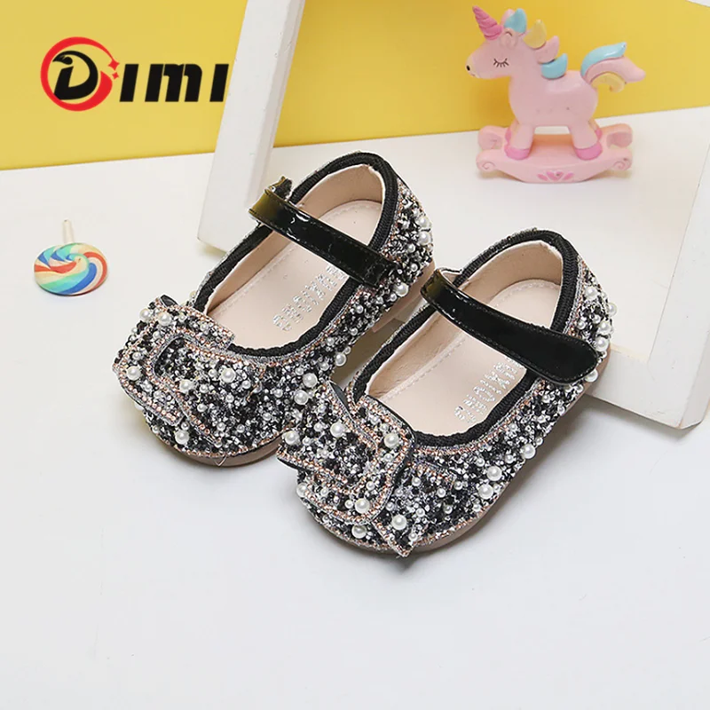DIMI Baby Little Shoes For Girls Flower Casual Glitter Soft Comfortable Non-Slip Flat Butterfly Knot Princess Shoes T2151
DIMI Baby Little Shoes For Girls Flower Casual Glitter Soft Comfortable Non-Slip Flat Butterfly Knot Princess Shoes T2151