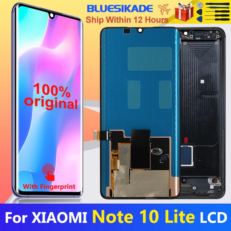 Оригинальный ЖК-дисплей 6,47 дюйма для Xiaomi Note 10 Lite, сенсорный экран, дигитайзер для MI Note 10 Lite LCD M2002F4LG, запасные части
Оригинальный ЖК-дисплей 6,47 дюйма для Xiaomi Note 10 Lite, сенсорный экран, дигитайзер для MI Note 10 Lite LCD M2002F4LG, запасные части