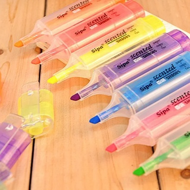 Color Pastel Highlighter Korean Japanese Stationery Oblique Tip Marker Pen Colored Graffiti Markers Pens for School Supplies
Color Pastel Highlighter Korean Japanese Stationery Oblique Tip Marker Pen Colored Graffiti Markers Pens for School Supplies