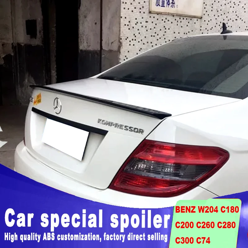 Спойлер высокого качества для BENZ W204 C180 C200 C260 C280 C300 C74 2008 до 2013, задний спойлер крыла багажника, праймер или цвет DIY
Спойлер высокого качества для BENZ W204 C180 C200 C260 C280 C300 C74 2008 до 2013, задний спойлер крыла багажника, праймер или цвет DIY
