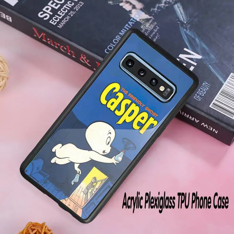 Cute Casper Phone Case Acrylic Plexiglass TPU phone case For Samsung Galaxy S8 S9 S10 s10e S20 PLUS ULTRA S6edge
Cute Casper Phone Case Acrylic Plexiglass TPU phone case For Samsung Galaxy S8 S9 S10 s10e S20 PLUS ULTRA S6edge