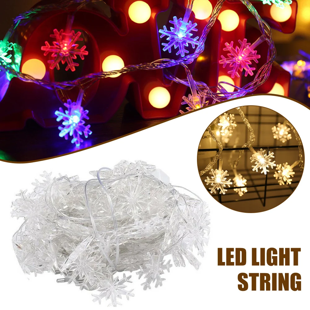 20LED 3M /40LED 6M String Fairy Lights Snowflake Xmas Tree Christmas Party Wedding Decor USB/Battery I88
20LED 3M /40LED 6M String Fairy Lights Snowflake Xmas Tree Christmas Party Wedding Decor USB/Battery I88