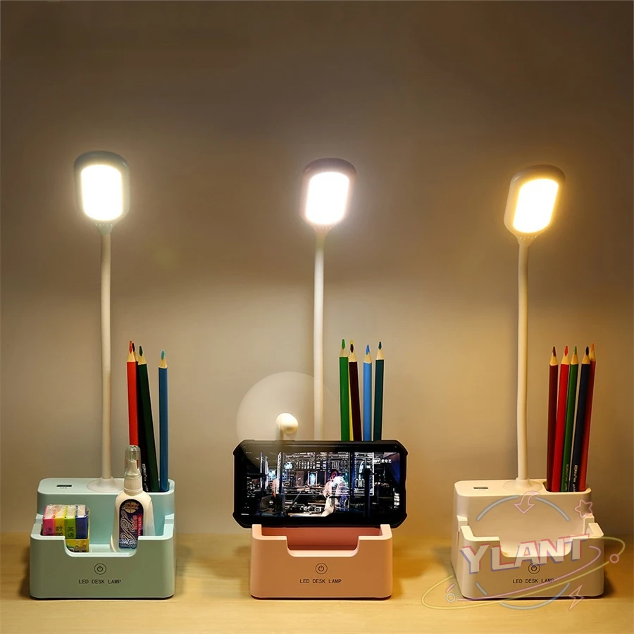 Rechargeable Led Table Lamp with Fan Touch Dimmable Desk Lamp Eye Protection Reading Light for Kid with Phone Hoder Pen Holder
Rechargeable Led Table Lamp with Fan Touch Dimmable Desk Lamp Eye Protection Reading Light for Kid with Phone Hoder Pen Holder