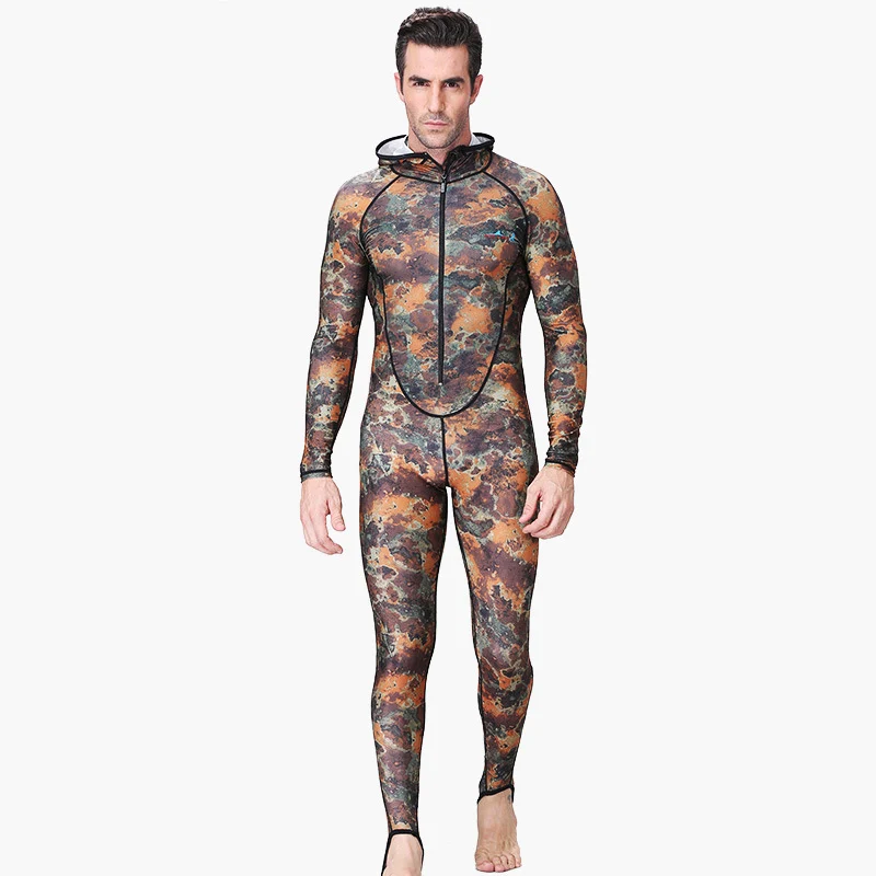 Camouflage One-Piece Wetsuit Professional Men Quick Dry Anti-jellyfish Wetsuit Women Hooded Sunscreen Wetsuit With Breast Pad
Camouflage One-Piece Wetsuit Professional Men Quick Dry Anti-jellyfish Wetsuit Women Hooded Sunscreen Wetsuit With Breast Pad