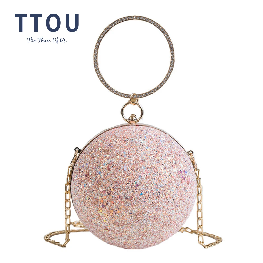 Fashion Golden Women's Shoulder Bags Exquisite Metal Round Chains Crossbody Bags For Women High Quality Mini Lady Messenger Bag
Fashion Golden Women's Shoulder Bags Exquisite Metal Round Chains Crossbody Bags For Women High Quality Mini Lady Messenger Bag
