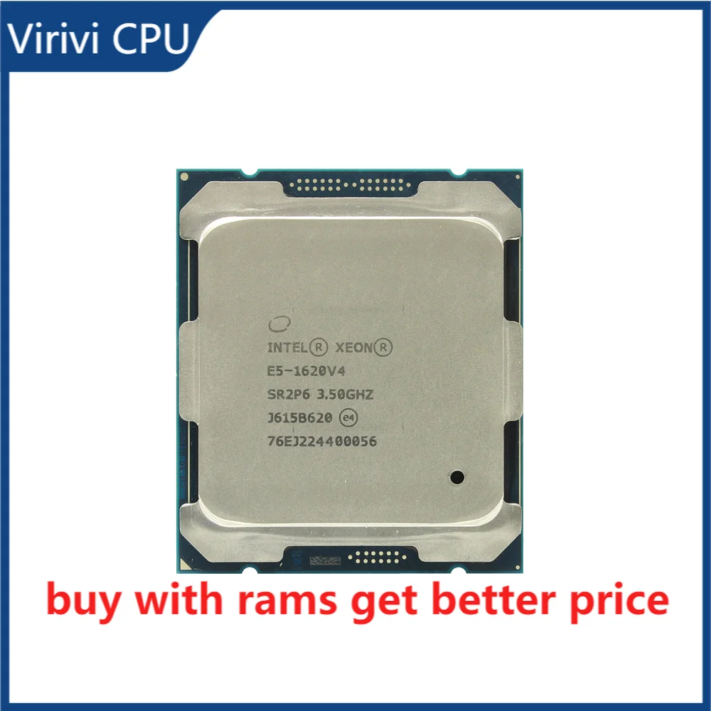 E5-1620V4 Original Intel Xeon OEM version E5 1620V4 3.50GHZ 4-Core 10MB SmartCache 140W E5 1620 V4 LGA2011-3
E5-1620V4 Original Intel Xeon OEM version E5 1620V4 3.50GHZ 4-Core 10MB SmartCache 140W E5 1620 V4 LGA2011-3