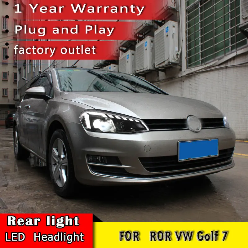 New Car Styling For VW Golf7 2012 2017 Headlights MK7 LED Headlight DRL Lens Double Beam H7 HID Xenon bi xenon lens
New Car Styling For VW Golf7 2012 2017 Headlights MK7 LED Headlight DRL Lens Double Beam H7 HID Xenon bi xenon lens