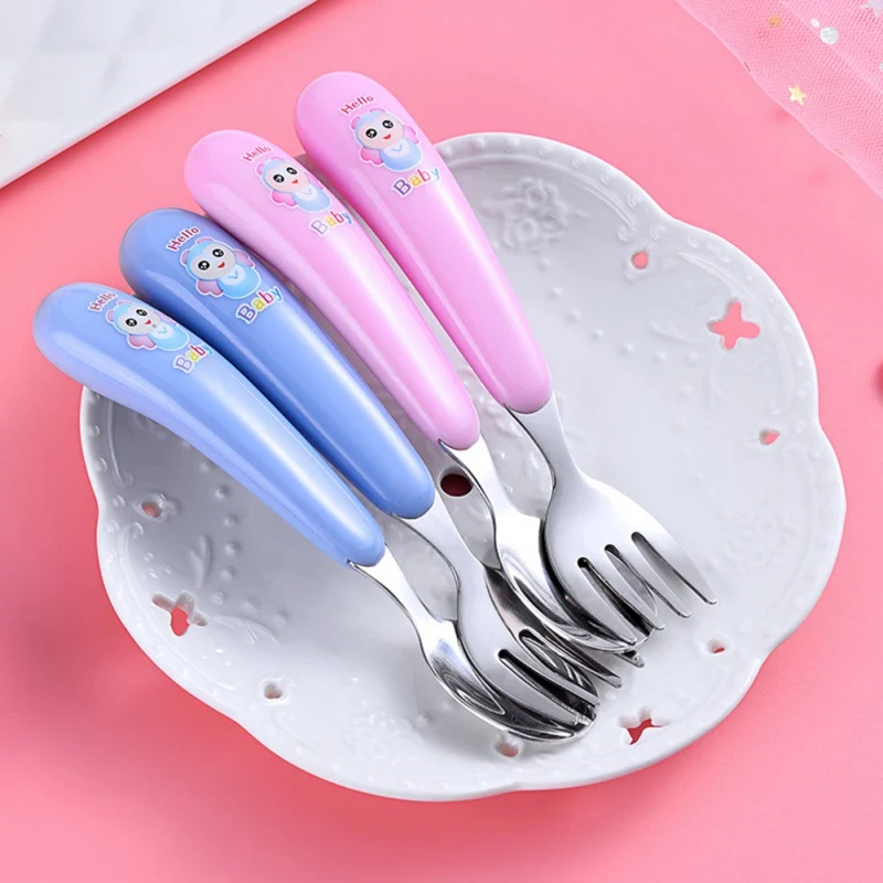 Children Spoon Fork Set Baby Feeding Spoon Stainless Steel Kids Eating Utensils Toddler Baby Feeding Accessories
Children Spoon Fork Set Baby Feeding Spoon Stainless Steel Kids Eating Utensils Toddler Baby Feeding Accessories