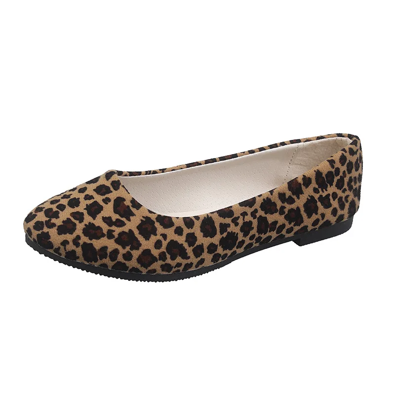 Women's Shoes 2021 Spring New Scoop Fashion Leopard Print Women's Single Shoes Flat Shoes Work Shoes Large Size 35-43 Platforms
Women's Shoes 2021 Spring New Scoop Fashion Leopard Print Women's Single Shoes Flat Shoes Work Shoes Large Size 35-43 Platforms