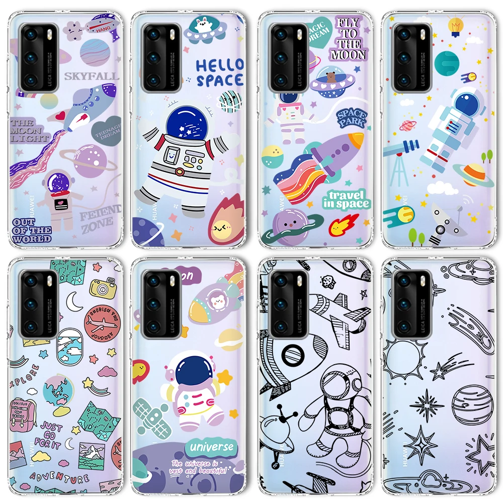 Astronaut Cute Case for Huawei P40 P30 P20 Mate 30 20 Pro Lite Case for Honor 30 30S 20 10 Lite Pro P Smart 2020 2021 Silicone
Astronaut Cute Case for Huawei P40 P30 P20 Mate 30 20 Pro Lite Case for Honor 30 30S 20 10 Lite Pro P Smart 2020 2021 Silicone