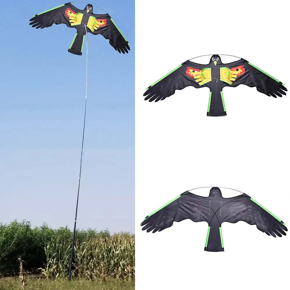 Kite Lifelike Reflective Eye Scarecrow for Gardening Bird Scare Kite for Garden Yard Farm Reflective Flying Bird Repeller
Kite Lifelike Reflective Eye Scarecrow for Gardening Bird Scare Kite for Garden Yard Farm Reflective Flying Bird Repeller