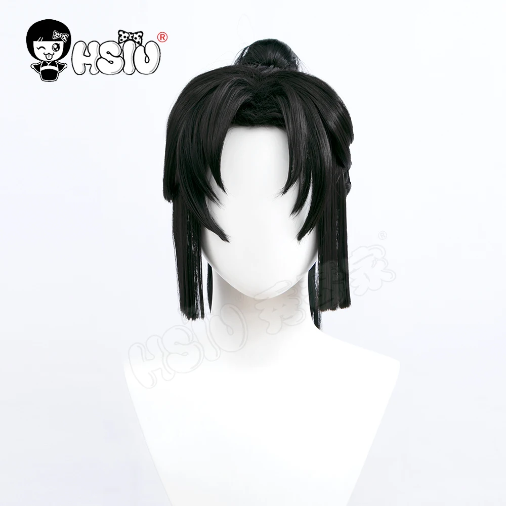 Yun Ying косплей парик игра король славы Косплей HSIU черные короткие волосы отправить