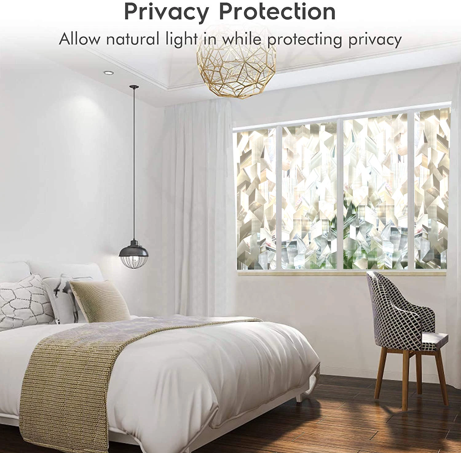 3D Crystal Decorative Window Film Privacy Protective Self Adhesive Film Static Vinyl Glass Cling Stained Window Sticker for Home
3D Crystal Decorative Window Film Privacy Protective Self Adhesive Film Static Vinyl Glass Cling Stained Window Sticker for Home