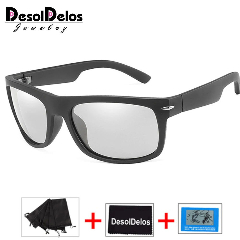 Mens Driving Photochromic Sunglasses Men Polarized Discoloration Driver Sun glasses Transition Lens Sunglasses UV400 Anti-Glare
Mens Driving Photochromic Sunglasses Men Polarized Discoloration Driver Sun glasses Transition Lens Sunglasses UV400 Anti-Glare