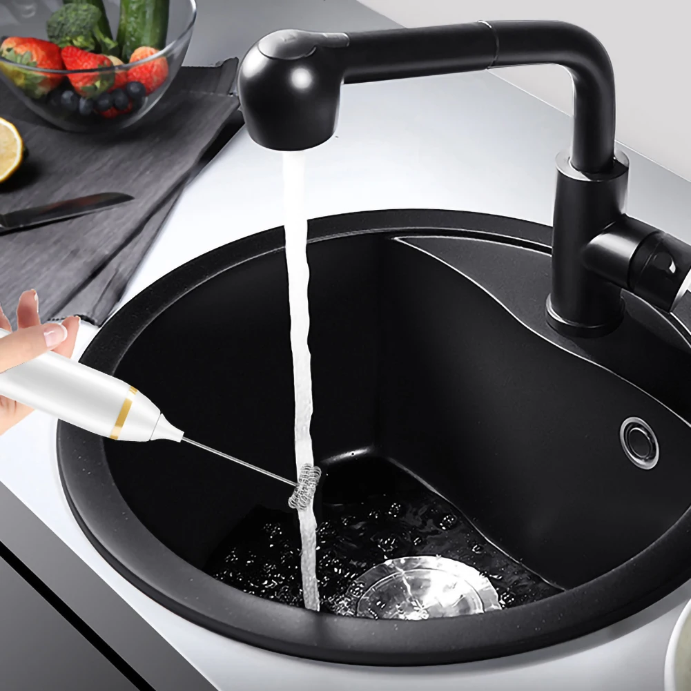 USB Rechargeable Mixer Milk Frother Portable Electric Mixer Stainless Steel Mixing Head 3 Speed Regulation Whisk Drink Mixer
USB Rechargeable Mixer Milk Frother Portable Electric Mixer Stainless Steel Mixing Head 3 Speed Regulation Whisk Drink Mixer