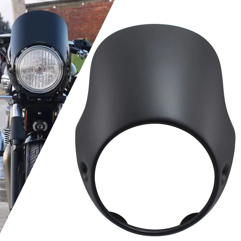 Motorcycle Headlight Fairing Mask Cowl for Triumph BONNEVILLE T100 T120 SE Thruxton 900 Scrambler Ducati Monster Universal
Motorcycle Headlight Fairing Mask Cowl for Triumph BONNEVILLE T100 T120 SE Thruxton 900 Scrambler Ducati Monster Universal
